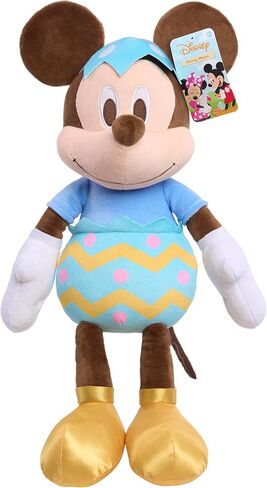 Disney Mickey Mouse Easter Large Plush – 19" Soft Stuffed Toy in Cute Easter Egg Outfit, Super-Soft Fabric & Embroidered Details, Kids Plush Gift Ages 2+ in Saudi Arabia