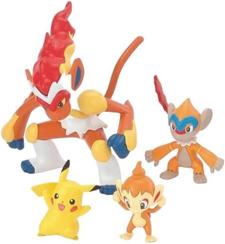 [Pokemon Plamo 07] Infernape Evolution Set in Saudi Arabia
