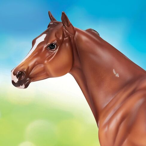 Breyer Apollitical Jess American Quarter Horse Sprinter B-TR-10718, Brown in Saudi Arabia