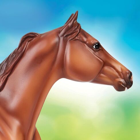 Breyer Apollitical Jess American Quarter Horse Sprinter B-TR-10718, Brown in Saudi Arabia