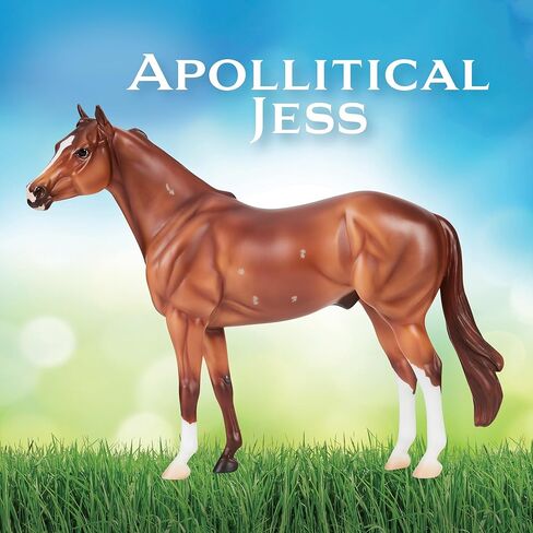 Breyer Apollitical Jess American Quarter Horse Sprinter B-TR-10718, Brown in Saudi Arabia