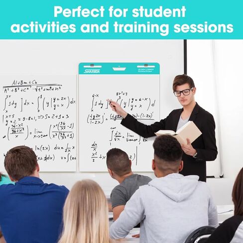 وسادة حامل لاصقة، مقاس 25 * 30 بوصة، ورق مخطط قلاب ذاتي اللصق، فائق اللصق ومقاوم للنزيف، مثقوب بشكل دقيق، وسادات عرض مكتب مدرس الفصل الدراسي، 6 وسادات/عبوة، 180 ورقة in Kuwait