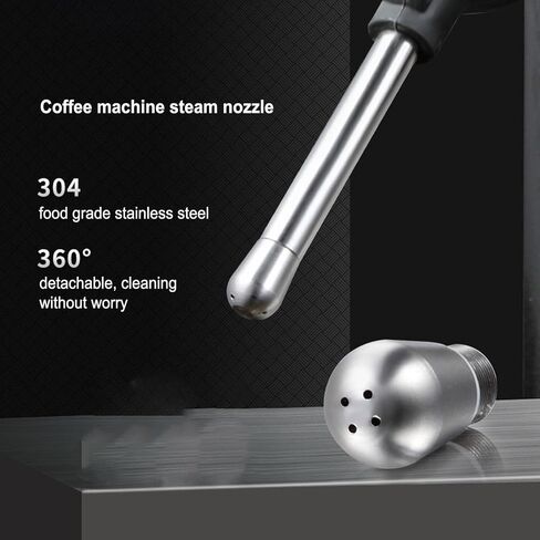 Coffee Machine Steam Nozzle, 4 Hole Stainless Steel Steam Wand Tip for Breville 8 Series, Universal Milk Foam Spout Replacement Compatible with Breville 870 875 878, Coffee Maker Steam Spout Nozzle in Saudi Arabia
