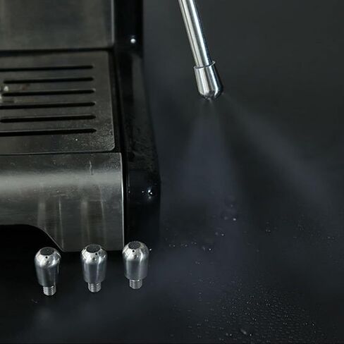 Coffee Machine Steam Nozzle, 4 Hole Stainless Steel Steam Wand Tip for Breville 8 Series, Universal Milk Foam Spout Replacement Compatible with Breville 870 875 878, Coffee Maker Steam Spout Nozzle in Saudi Arabia