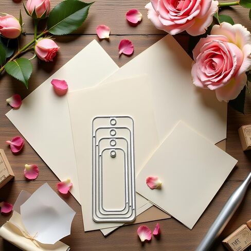 Rectangle Tag Die Cut for Card Making, Rectangle Tag Metal Cutting Dies Congratulations Die Cuts Embossing Stencils Template for DIY Scrap-Booking Decor Wedding Birthday Blessing Card in Saudi Arabia