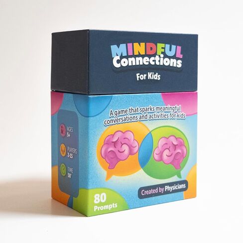 Mindful Connections for Kids – 80 Fun Conversation and Activity Cards to Build Emotional Intelligence and Social Skills, Created by Doctors, Ideal for Families, Therapists, and Classrooms, Ages 5+ in Saudi Arabia