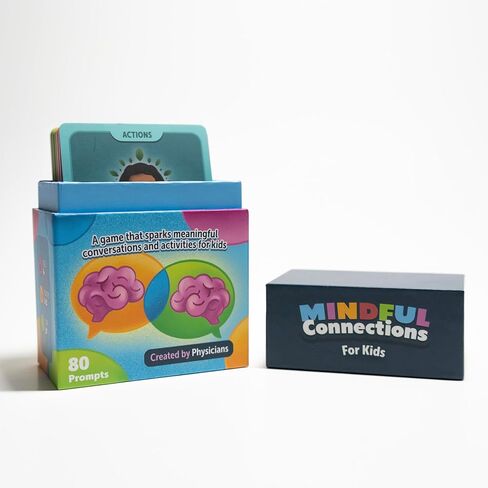 Mindful Connections for Kids – 80 Fun Conversation and Activity Cards to Build Emotional Intelligence and Social Skills, Created by Doctors, Ideal for Families, Therapists, and Classrooms, Ages 5+ in Saudi Arabia