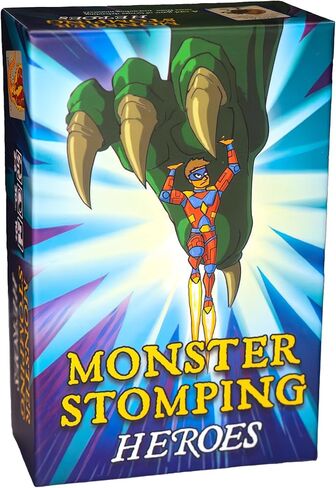 Monster Stomping: Heroes Games – Monster Building Dice & Strategy Card Game for Adults & Kids 13+ | Travel, Party & Family Kids' Games for Game Night Fun | Teen Boys Gift Ideas in Saudi Arabia
