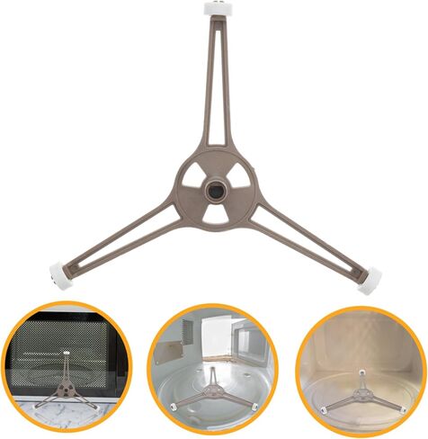 Zerodeko Microwave Turntable Replacement Kitchen Use Easy Installation Support for Microwave Oven Parts Compatible Various Models in Saudi Arabia