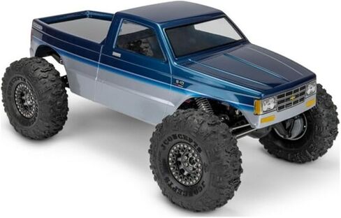 J Concepts 0493 Jci Tucked 1990 Chevy S10 Crawler Body 12.3 Wheelbase Clear in Saudi Arabia