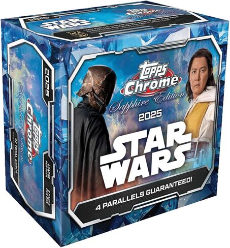 2025 Topps Chrome Sapphire Edition Star Wars Hobby Box Factory Sealed in Saudi Arabia