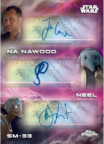 2025 Topps Chrome Sapphire Edition Star Wars Hobby Box Factory Sealed in Saudi Arabia