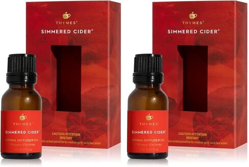 Thymes Frasier Fir Electric Oil Diffuser Refill - Home Fragrance Oil - Aroma Diffuser Oil Refill - Use with Electric Aromatherapy Scent Diffusers for Home (0.25 fl oz) in Kuwait