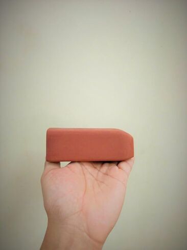 2pc Trapezium-Shape Fish cave,Hide Away Caves for Plecos, (Dark Red) in Saudi Arabia