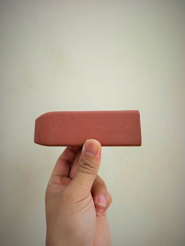 2pc Trapezium-Shape Fish cave,Hide Away Caves for Plecos, (Dark Red) in Saudi Arabia