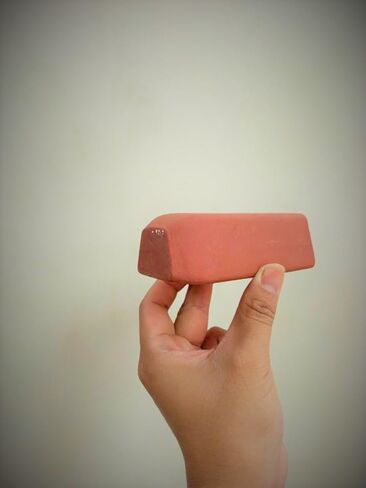 2pc Trapezium-Shape Fish cave,Hide Away Caves for Plecos, (Dark Red) in Saudi Arabia