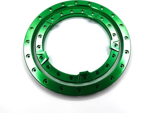 CNC Alu Inner Outer beadlock Ring for PROLine PRO1015113 Road Tire & MX43 4.3" Tire (red) in Saudi Arabia
