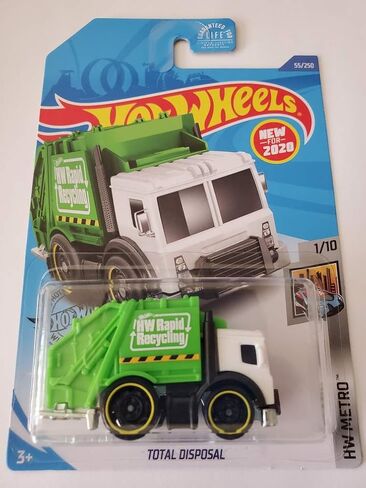 Hot Wheels 2020 Hw Metro Total Disposal, Green 55/250 in Saudi Arabia