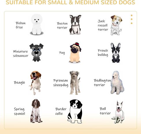 PawHut Furniture Style Dog Crate End Table with Removable Door Panel, Dog Crate Bed with Foam Cushion, Safety Lock, Indoor Use, for Small & Medium Dogs, Brown in Saudi Arabia