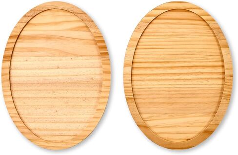 Martha Stewart, Oval Wood Plaque Set, 2 pcs in Saudi Arabia