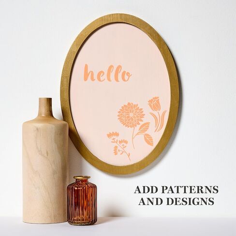 Martha Stewart, Oval Wood Plaque Set, 2 pcs in Saudi Arabia