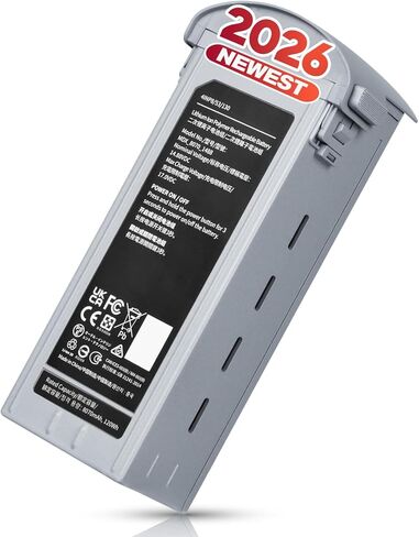 Autel EVO Max 4T Battery, 2026 8070mAh 14.88V, Hot-Swapping, Auto self-Heating in Low Temperatures,42 Minutes Flight, Designed for EVO Max 4N/ 4T (XE) Drone in Saudi Arabia
