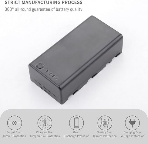 4920mAh WB37 RC Transmitter Replacement Battery For DJI RC Plus , High-Bright Remote Monitor, Video Transmitter, Video Receiver, CrystalSky, Cendence Remote Controller Upgrade Capacity 7.6V 37.39Wh in Saudi Arabia