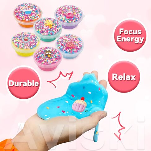 Aviski 30Pcs Valentine Cards with Slime for Kids, Valentines Cards Classroom Exchange, Party Favors Gift Party Bag Fillers Party Supplies in Saudi Arabia