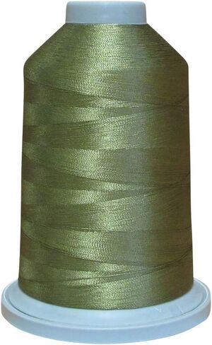 Glide Thread Trilobal Polyester No. 40-5000 Meter Spool 65825 Light Olive in Saudi Arabia