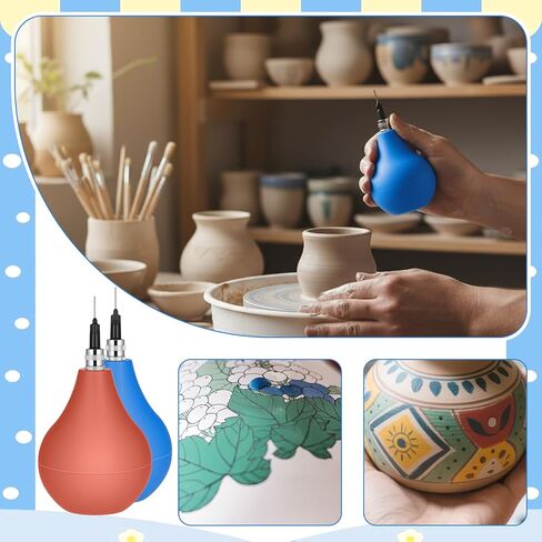 156pcs Pottery Tools Supplies Ceramic Precision Tip Applicator Clay Slip Trailing Bottles Clay Tools Set Needle Tip Squeeze Bottle Ceramic Glaze Extrusion Bottle for Art Decorating Kit in Saudi Arabia