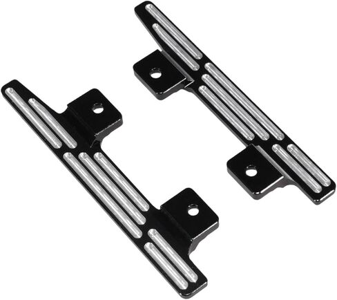2 Pieces 1/12 RC Car Foot Pedals, RC Side Board, Replacements Step Running Board for MN78 MN82 LC79 RC Car DIY Accessories, Black in Saudi Arabia