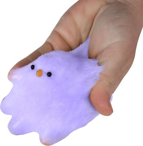 ORB Tabalicious TABA Squishy Chick (بنفسجي) - زغبات TABA الإسفنجية - اسحق واضغط على هذه الإسفنجيات الناعمة واللزجة، مثالية لتخفيف التوتر - ألعاب حسية وتململ للأطفال والكبار in Saudi Arabia