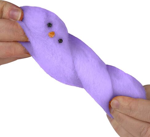 ORB Tabalicious TABA Squishy Chick (بنفسجي) - زغبات TABA الإسفنجية - اسحق واضغط على هذه الإسفنجيات الناعمة واللزجة، مثالية لتخفيف التوتر - ألعاب حسية وتململ للأطفال والكبار in Saudi Arabia