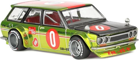1/64 Datsun KAIDO 510 Wagon OG Flo, Chrome Yellow, x Mini GT KHMG164 in Saudi Arabia