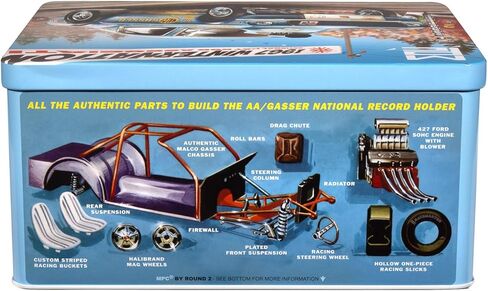 MPC Ohio George Malco Gasser Mustang (Collectors Tin) 1:25 Scale Model Kit in Saudi Arabia