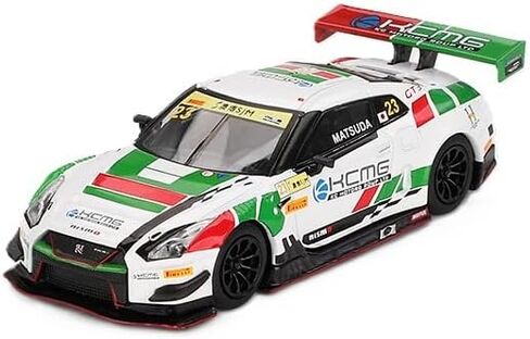 مقتنيات Diecast نموذج سيارة متوافق مع Mini GT 1:64 Nissan GT-R NISMO GT3#23 KCMG 2018 FIA GT World Cup Macau Limited Edition MGT00593 in Saudi Arabia