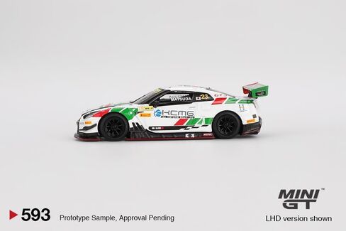 مقتنيات Diecast نموذج سيارة متوافق مع Mini GT 1:64 Nissan GT-R NISMO GT3#23 KCMG 2018 FIA GT World Cup Macau Limited Edition MGT00593 in Saudi Arabia