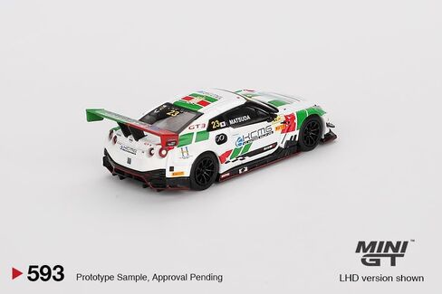 مقتنيات Diecast نموذج سيارة متوافق مع Mini GT 1:64 Nissan GT-R NISMO GT3#23 KCMG 2018 FIA GT World Cup Macau Limited Edition MGT00593 in Saudi Arabia