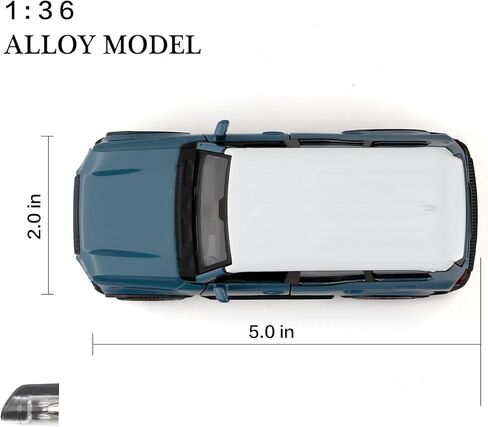 1/36 Scale Toyota Land Cruiser Diecast Cars Models,Pull Back Toyota Prado Toy Car,Cars Gifts for Boys Girls in Saudi Arabia