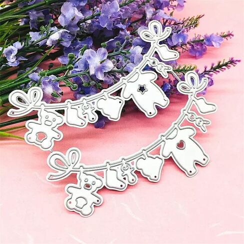 1pc Metal Cutting Baby Coat Shoes Dies Stencil Scrapbooking DIY Album Stamp Emboss Dies for Cardmaking in Kuwait