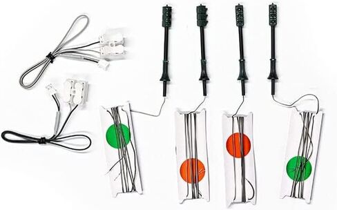 Woodland SCENICS Pedestal Traffic Light 4 Pack O Gauge in Saudi Arabia
