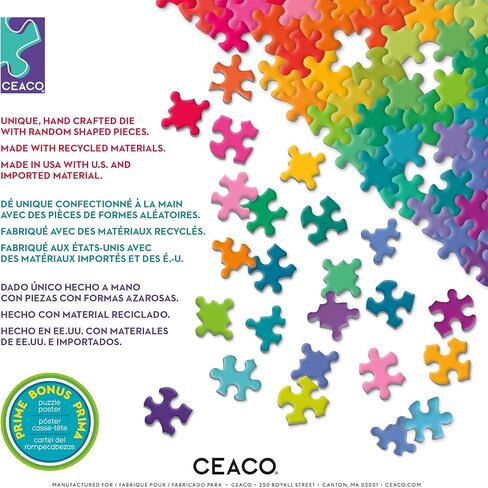 Ceaco - EZ2Hold - Olivia Gibbs - Perfect Paris - 500 Piece Jigsaw Puzzle for Adults - Challenging Puzzle Perfect for Game Nights - Finished Size is 26 x 19 in Saudi Arabia