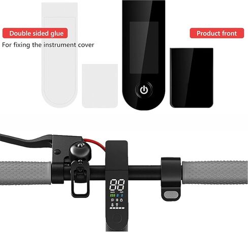 غطاء لوحة القيادة، غطاء شاشة عرض بلاستيكي بديل متوافق مع سكوتر Xiaomi M365 1S Pro Pro 2 الكهربائي in Saudi Arabia