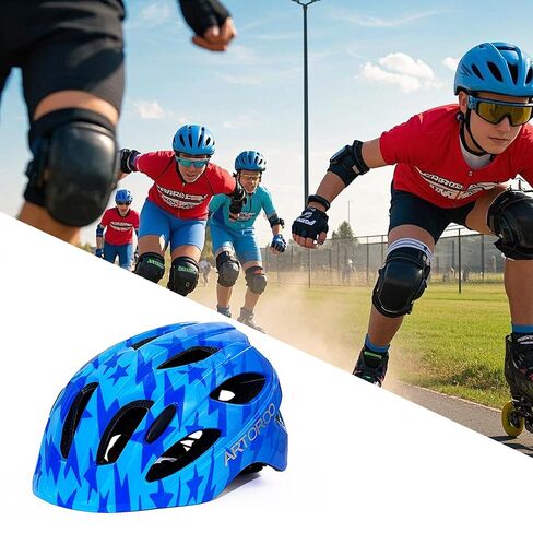 Kids Bike Helmet Toddler Helmet for Child Ags 4/5/6/7/8 Years Old,Sizes Adjustable Kid Bicycle Helmets Ages 5-8/8-14,Skateboard Helmets for Youth Boys and Girls in Saudi Arabia