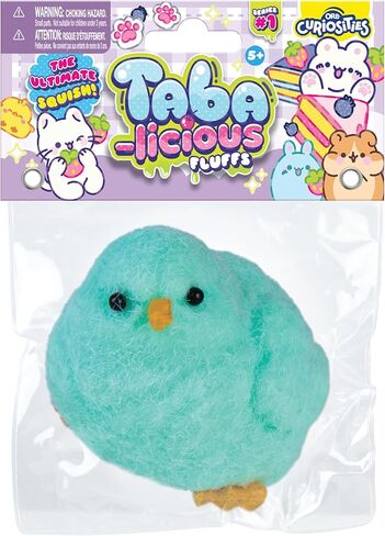 ORB Tabalicious TABA Squishy Chick (Green) - TABA Squishy Fluffs - Squish and Squeeze These Soft, Sticky, TABA Squishies, Perfect for Stress Relief - Sensory and Fidget Toys for Kids and Adults in Kuwait