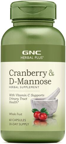 GNC Herbal Plus Cranberry D-Mannose, 60 capsules in Saudi Arabia