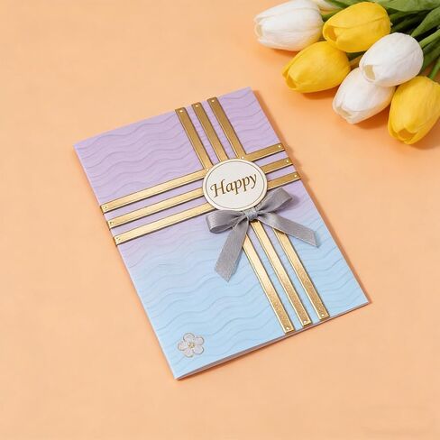 قالب قطع معدني لسكرابوكينغ، قطع القوالب، صنع البطاقات، قالب استنسل قطع DIY، أدوات النقش، لوازم صنع بطاقات عيد الميلاد لألبوم الصور الورقية، ديكور حفلات الزفاف، 5.51 × 3.94 بوصة in Kuwait