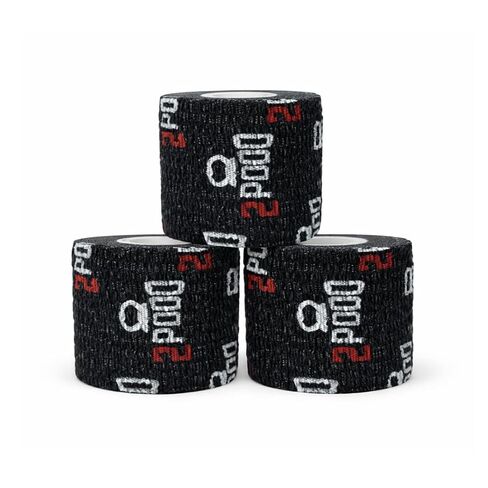 2POOD Lift Heavy Weightlifting Tape 3-Pack | Crossfit Weightlifting Tape | Premium Adhesive Tape for Weightlifters | Easy Stretch & Flexible for Non-Slip Lifting (Black) in Kuwait
