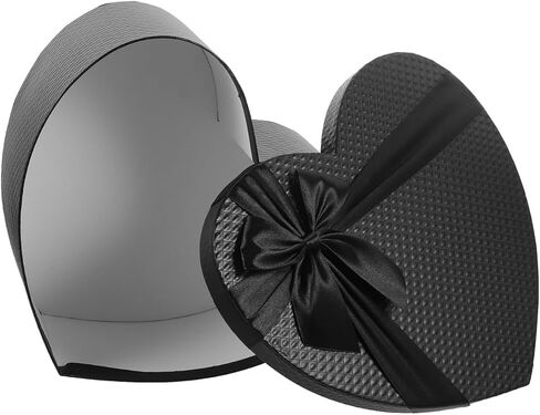 MAGICLULU Heart Shaped Box with Lid, Decorative Valentine's Day Box for Flower Arrangements, Valentines Day, Wedding, Anniversary, Birthday Party,10x8in in Saudi Arabia