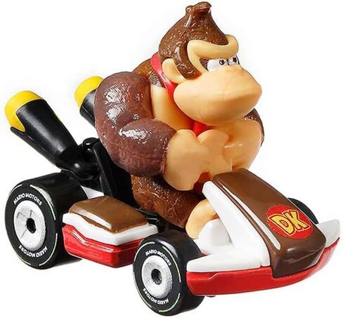 Hot Wheels - Mario Kart - Donkey Kong Standard Kart - 2023 - Mint/NrMint Ships Bubble ملفوفة في صندوق in Kuwait